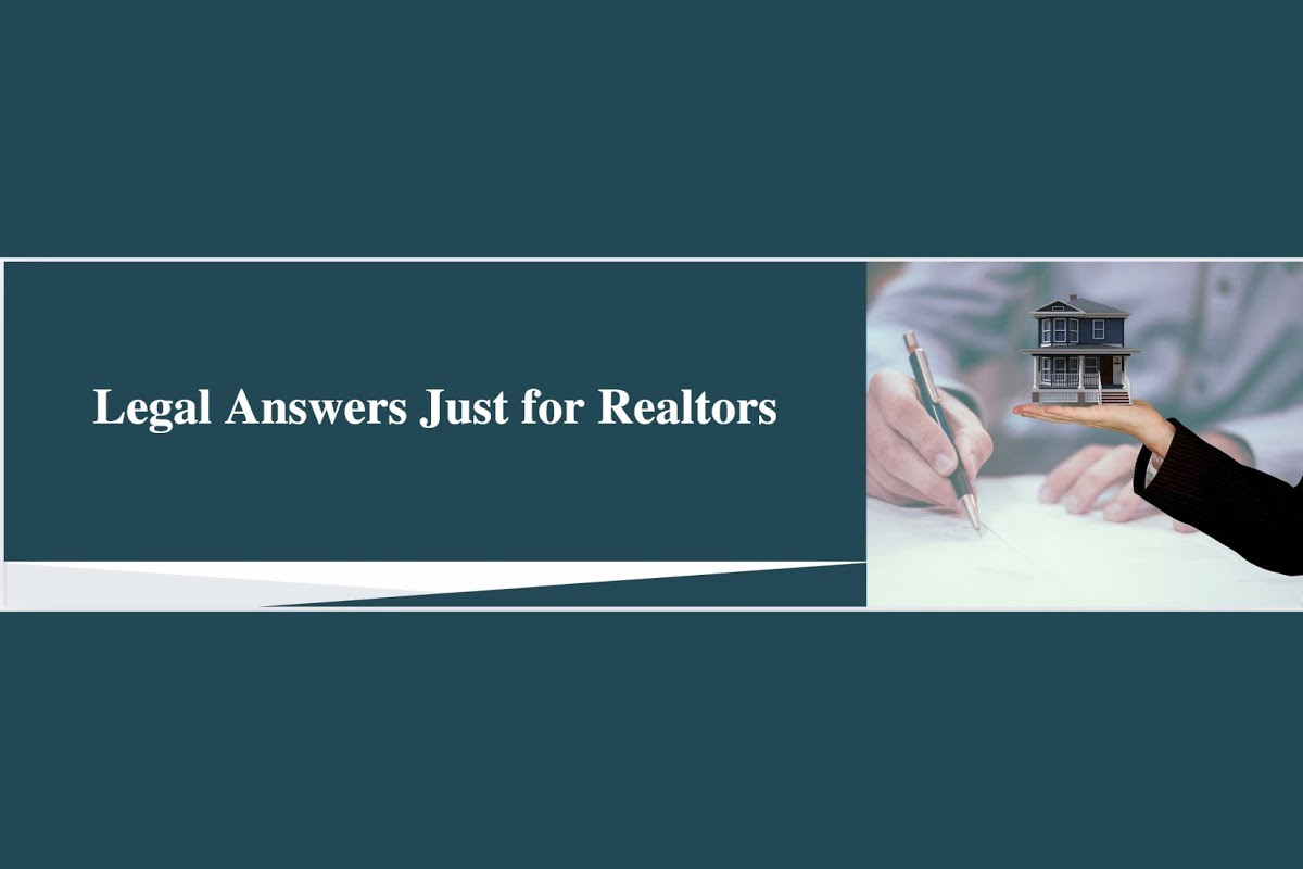 Legal Answers Just for Realtors with Gaylene Rogers Lonergan Ep. 1